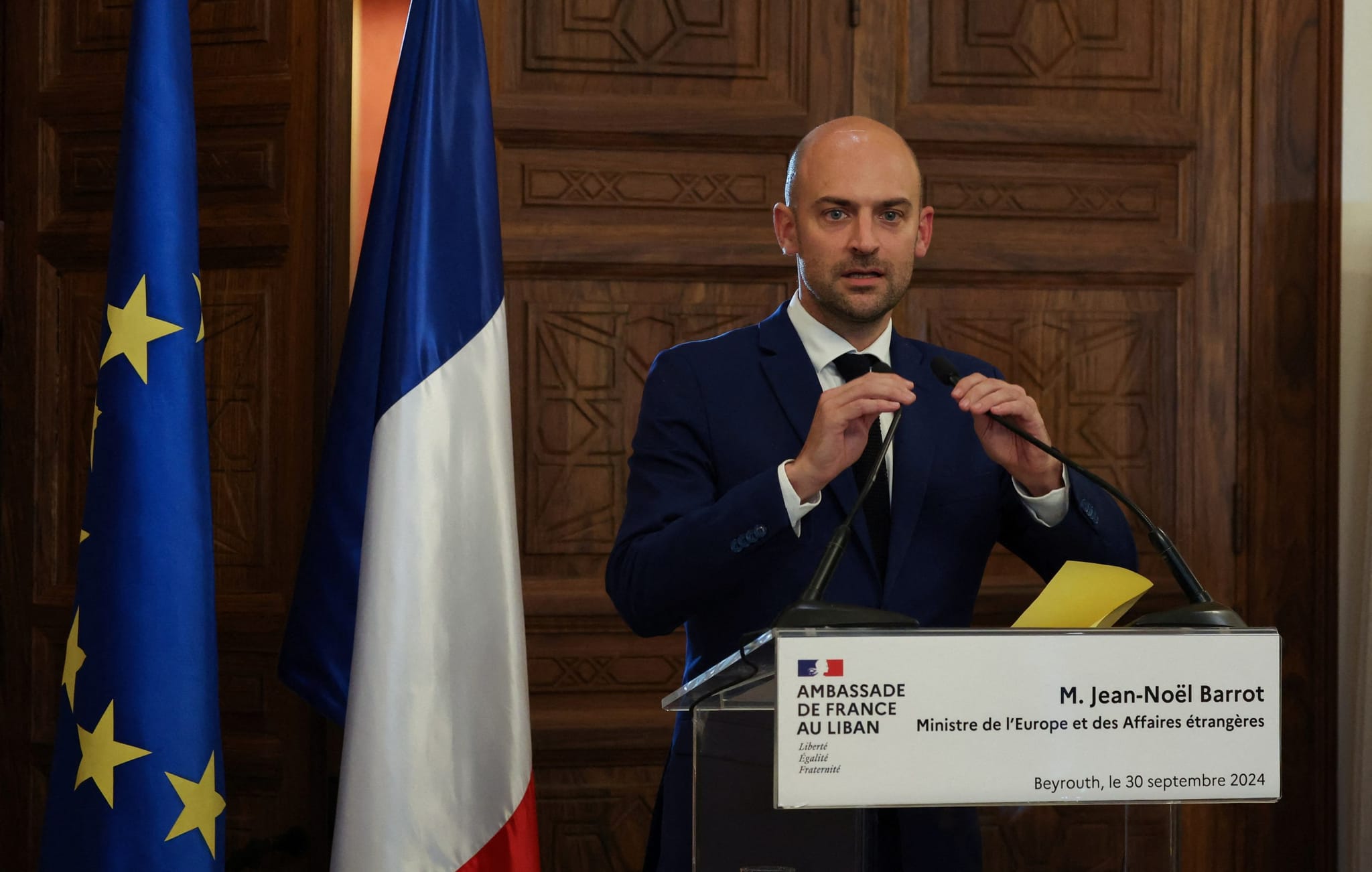 وەزیری دەرەوەی فەرەنسا سەردانی هەولێر دەکات و لەگەڵ سەرۆک بارزانی و مەزڵووم عەبدی کۆ دەبێتەوە