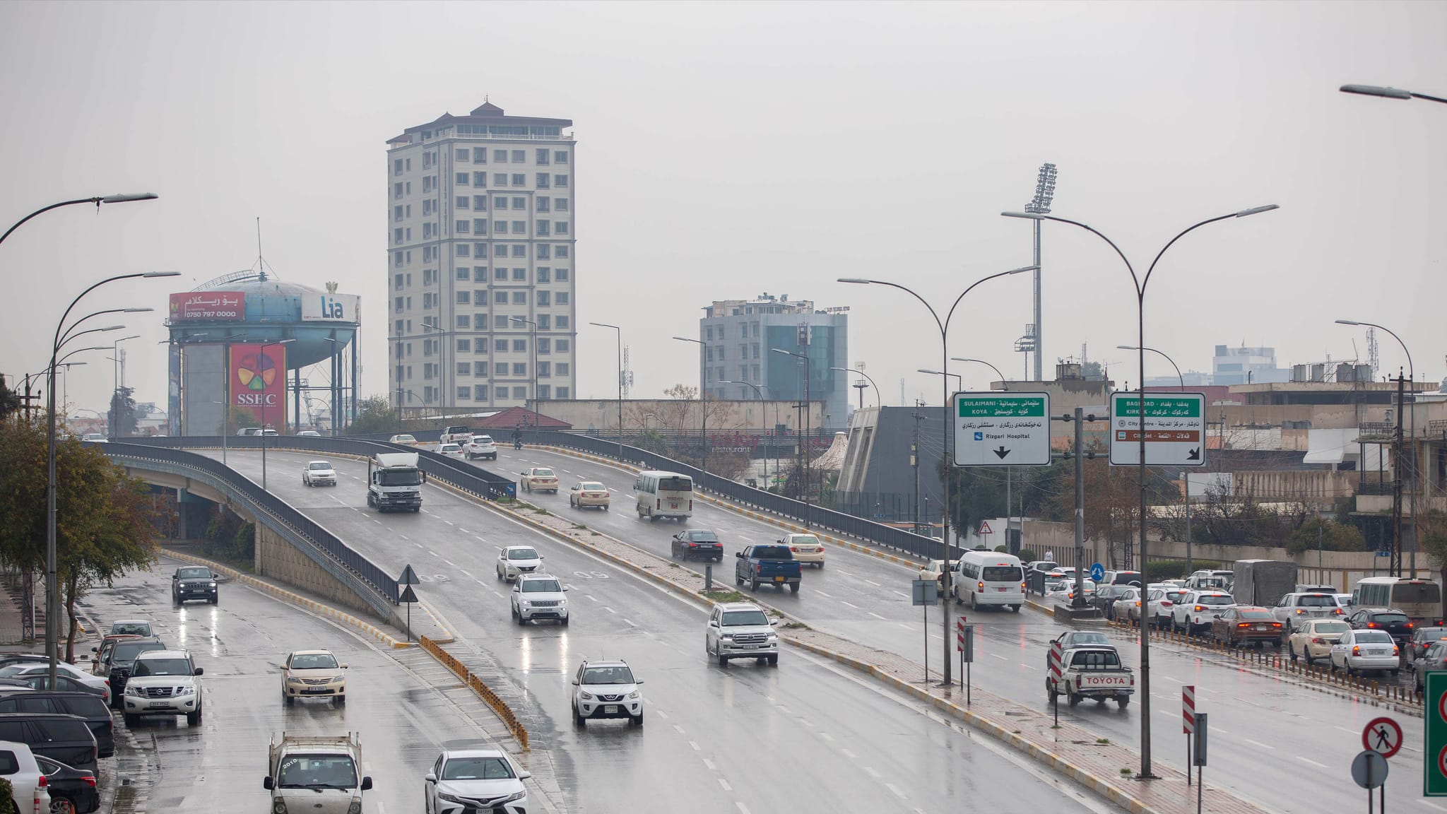 باران و بەفر هەرێمی کوردستان دەگرێتەوە