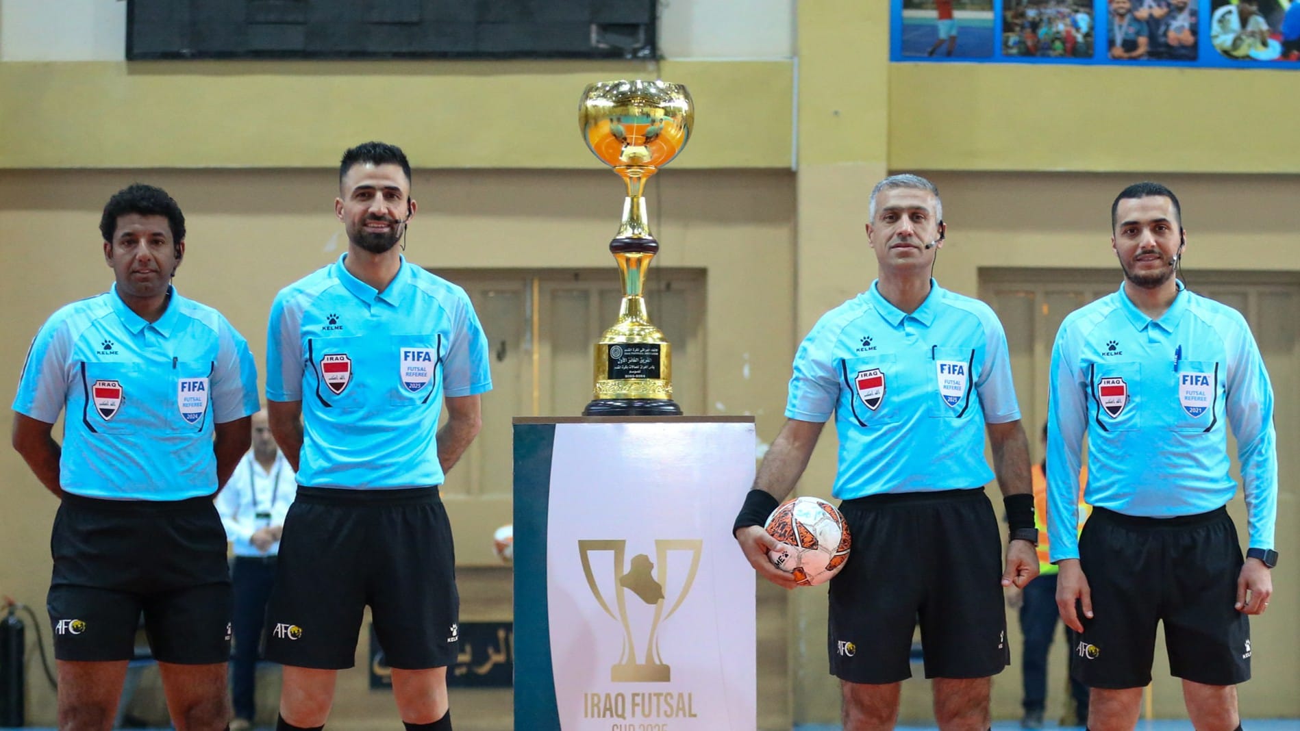 ناوبژیوانێكی كورد یاریی كۆتایی پاڵەوانیەتیی فووتساڵی ئاسیا بەڕێوەدەبات