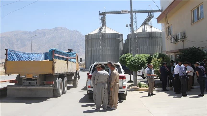 بۆ پارەی گەنمی ساڵی ڕابردوو جووتیارانی ڕاپەڕین سەردانی بەغدا