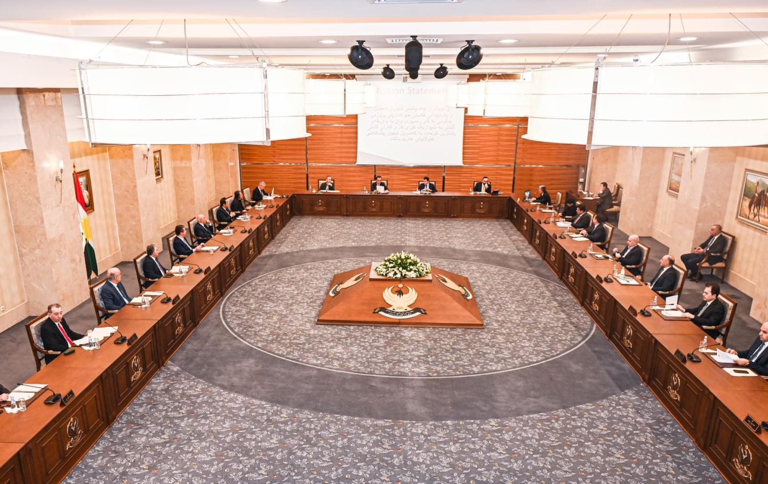 ئەنجوومەنی وەزیران چوارشەممە بۆ تاوتوێکردنی سێ تەوەر کۆدەبێتەوە