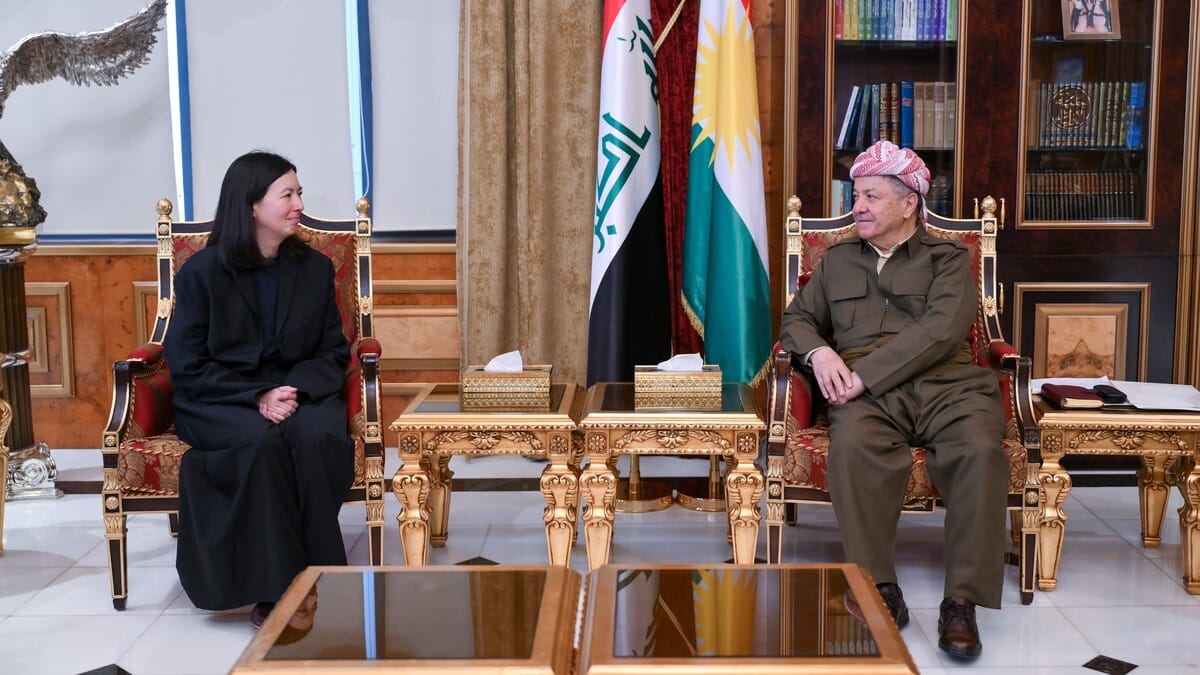 سەرۆک بارزانی لەگەڵ بەرپرسێکی پێشووی ئەمریکا کۆبووەوە