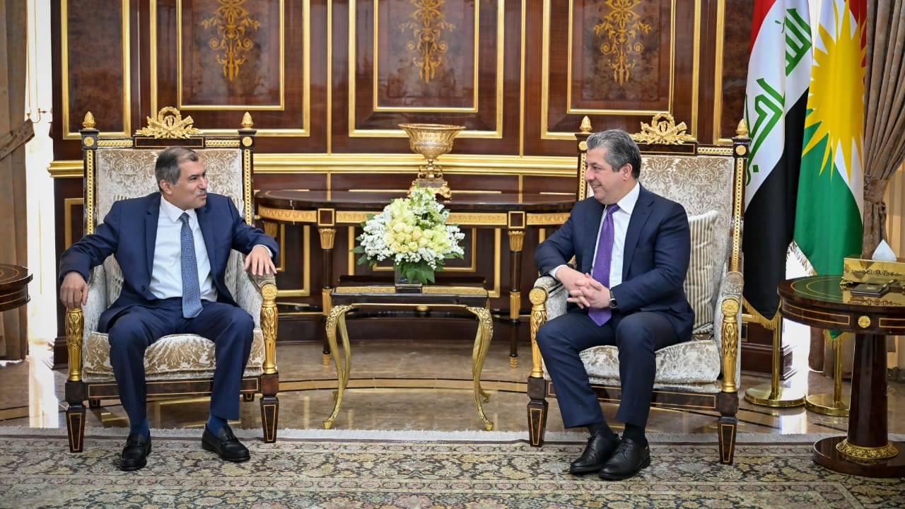 مەسرور بارزانی و باڵیۆزی كوێت جەخت لە پەرەپێدانی پەیوەندییەكان دەكەنەوە