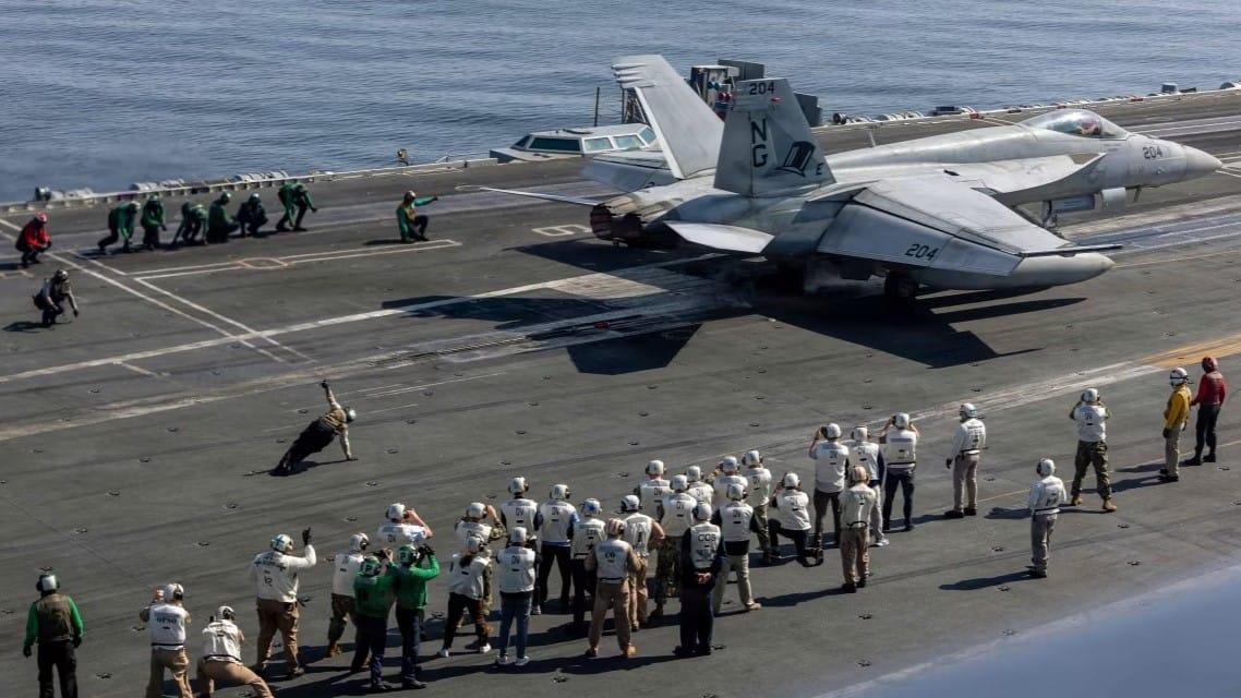 ئەمریکا دووەم کەشتیی فڕۆکەهەڵگر دەنێرێتە ڕۆژهەڵاتی ناوەڕاست