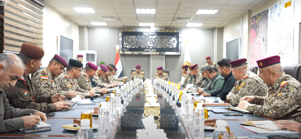 سەرکردایەتیی سوپای عێراق ئامادەکارییەکان لەسەر سنووری سووریا تاوتوێ دەکات