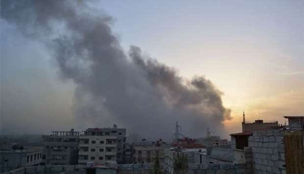 ئیسرائیل ناوچەیەکی نزیک دیمەشق بۆردوومان دەکات