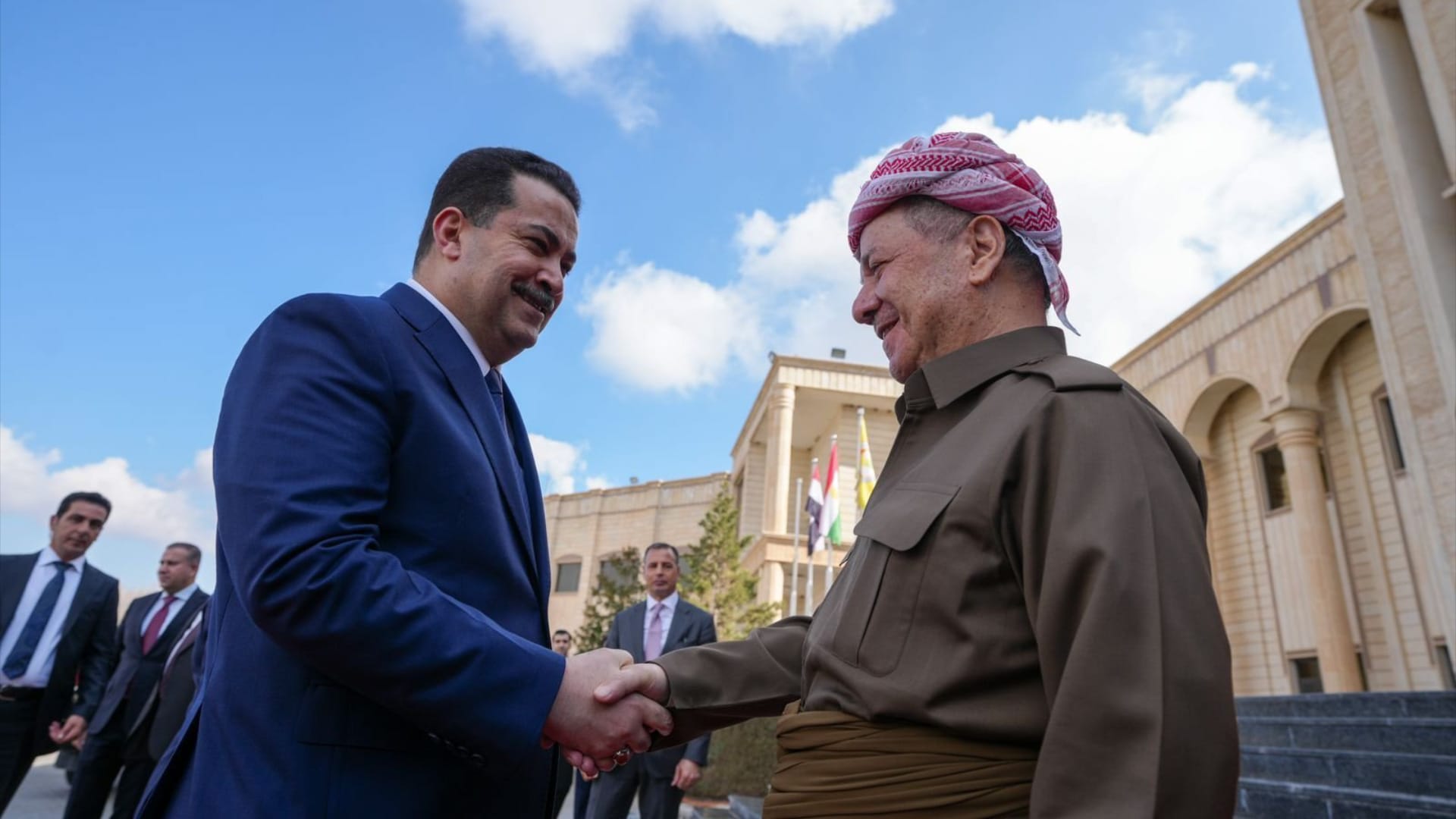 سەرۆک بارزانی و سوودانی پرسی پێکهێنانی حکومەتی خۆجێیی کەرکووک تاوتوێ دەکەن