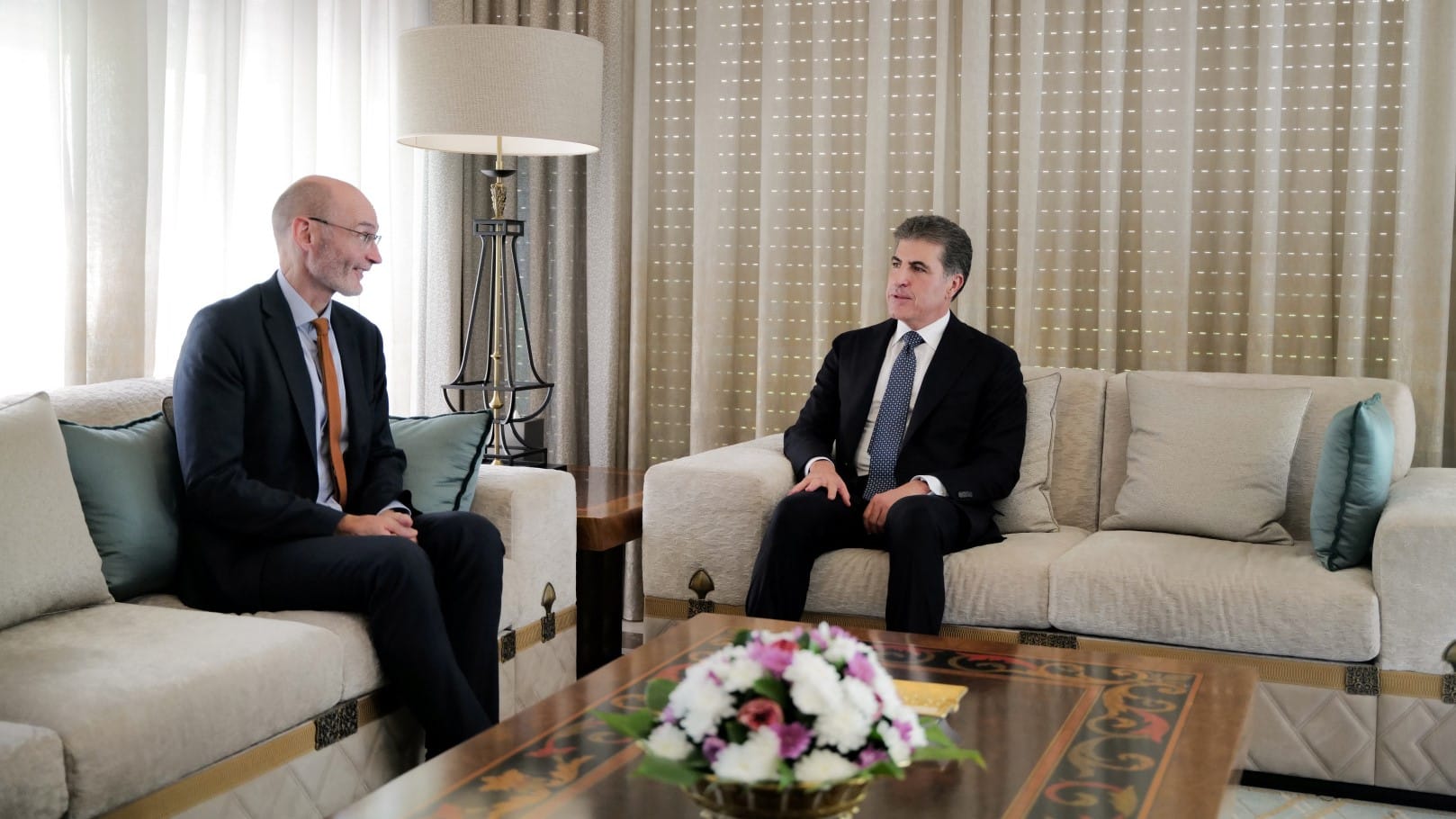 نێچيرڤان بارزانى لهگهڵ باڵيۆزى بهريتانيا لە عێراق کۆدەبێتەوە