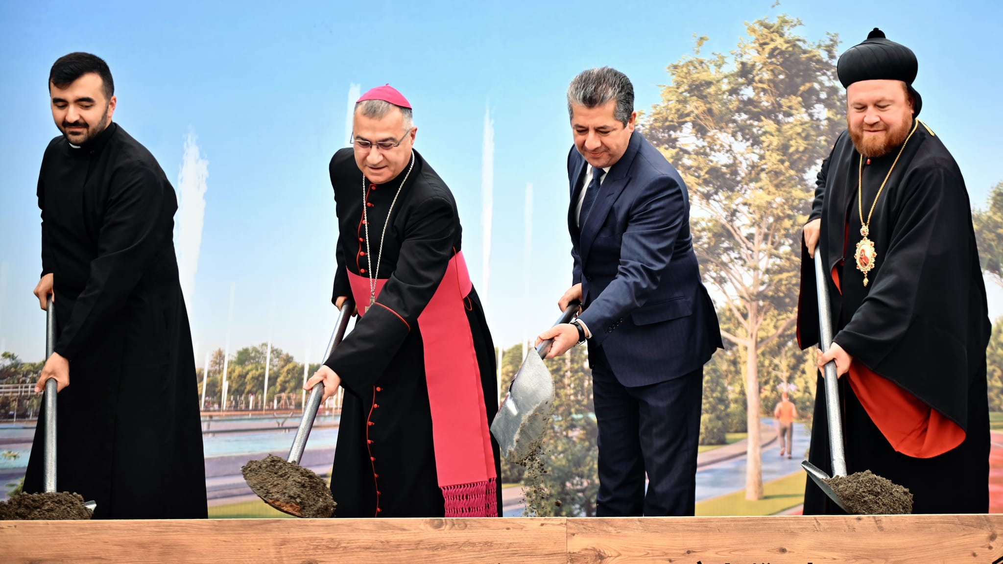 سەرۆکوەزیران لە عەنکاوە بەردی بناغەی یەکەیەکی نیشتەجێبوونی دا