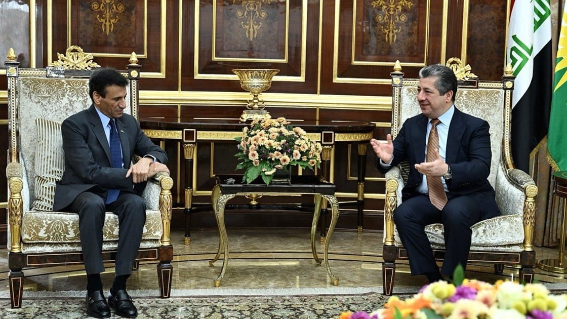 سەرۆکوەزیران بارزانی و نوێنەری نهتهوهيهكگرتووهكان له عێراق کۆبوونەوە