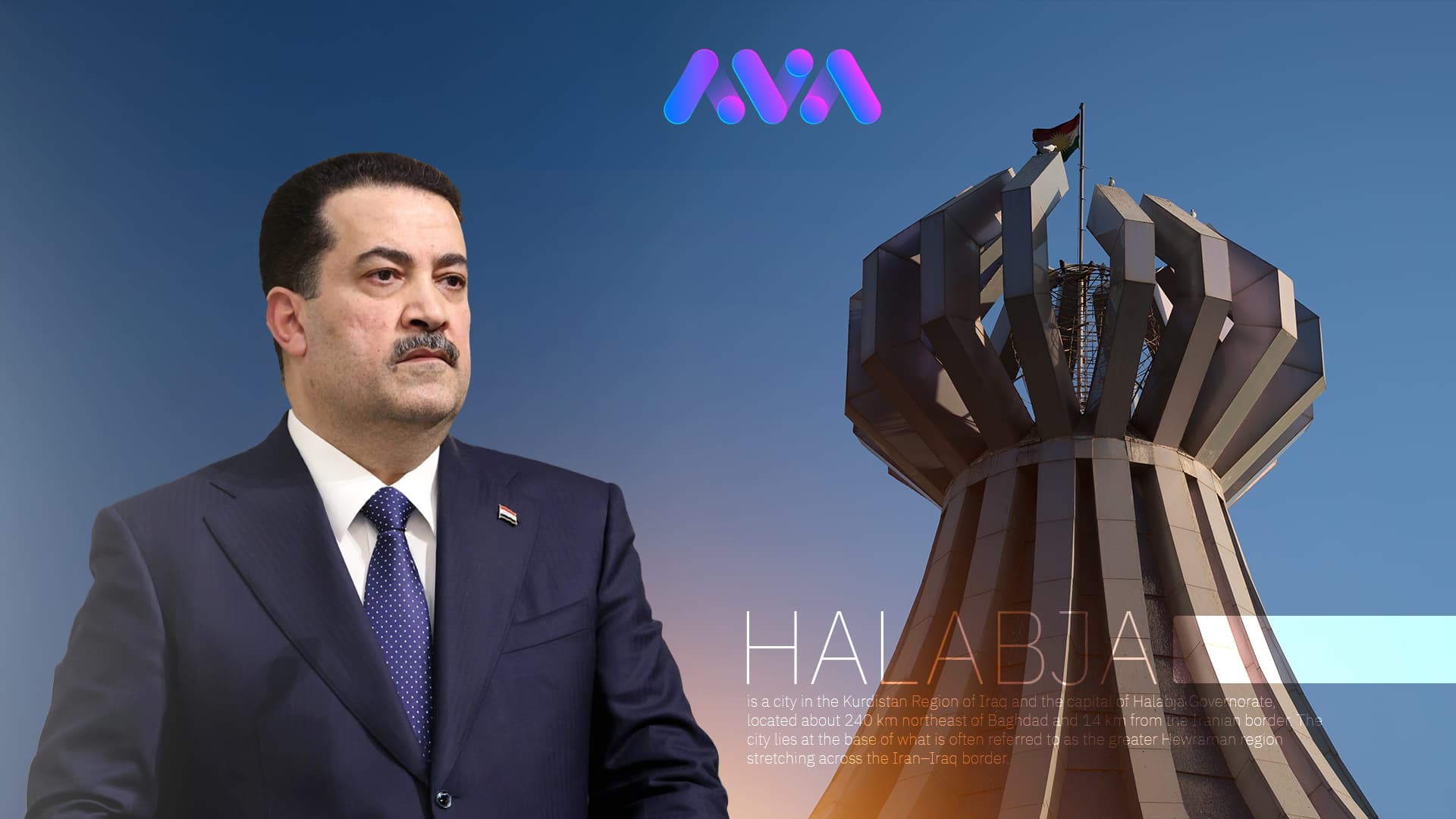 سوودانی دوای کاردانەوەکان پۆزش لەبارەی هەڵەبجە دەهێنێتەوە و پەیامێکی تایبەت دەنێرێت