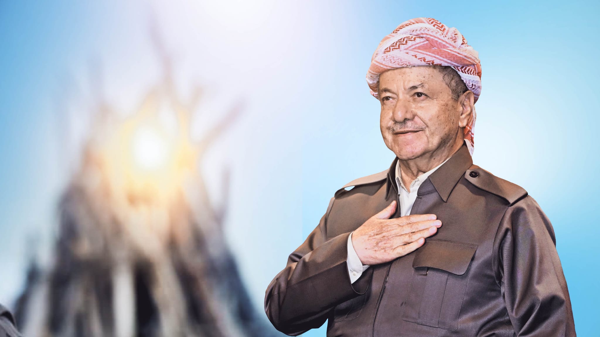 سەرۆک بارزانی: جەخت لە پێكەوەژیان و پەیامی ئاشتیخوازانە دەكەینەوە