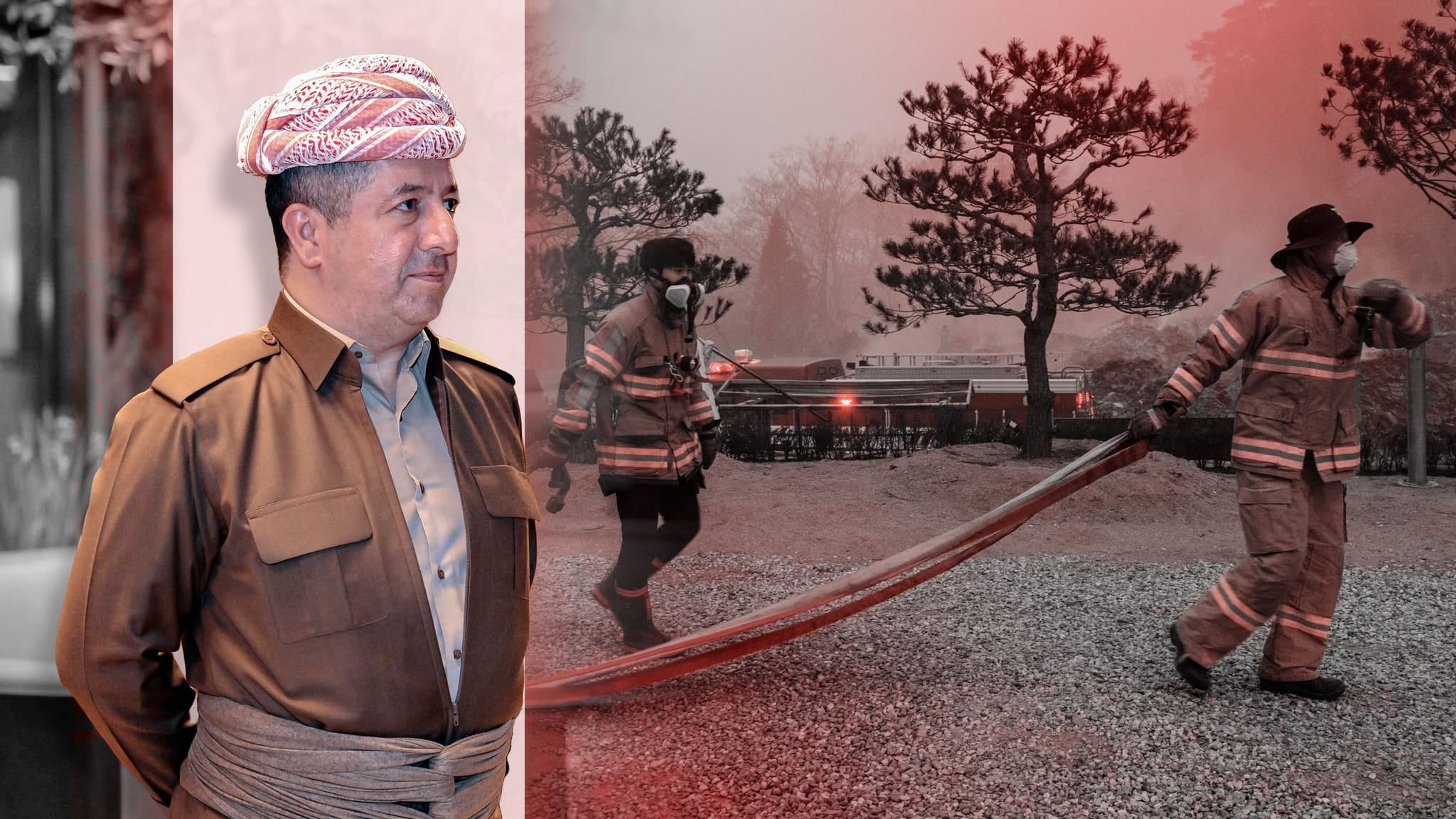 مەسرور بارزانی پەیامێکی هاوخەمی ئاراستەی حکومەتی کۆریای باشوور دەکات