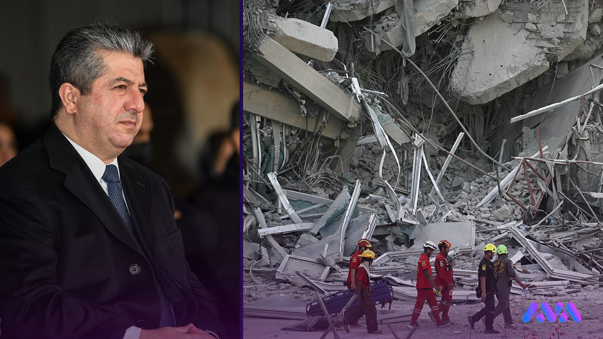 مەسرور بارزانی: زۆر دڵتەنگم بۆ ئەوانەی لە بوومەلەرزەکەی میانمار و تایلەند گیانیان لەدەستدا