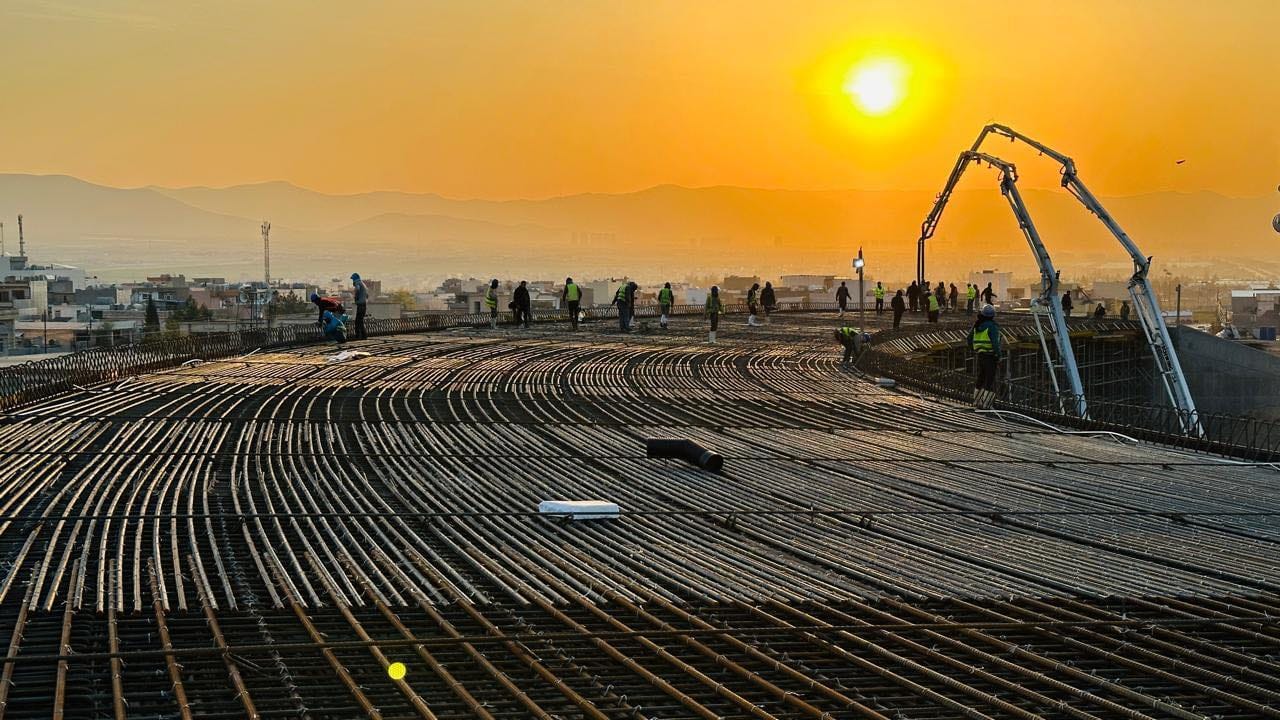 كاركردن لە شەقامی خێرای 100 مەتریی سلێمانی چڕدەكرێتەوە