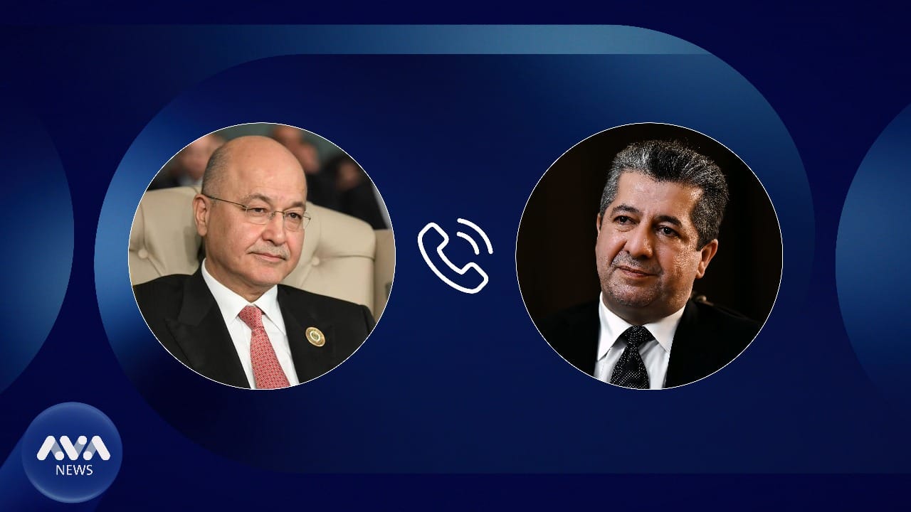 سەرۆکوەزیران مەسرور بارزانی سەرەخۆشی لە بەرهەم ساڵح دەکات