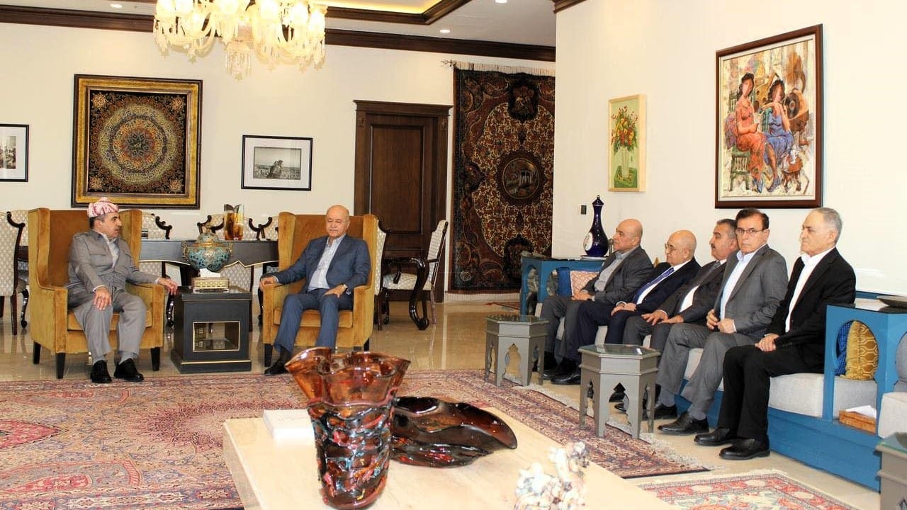 نوێنەری سەرۆك بارزانی سەردانی بەرهەم ساڵح دەكات