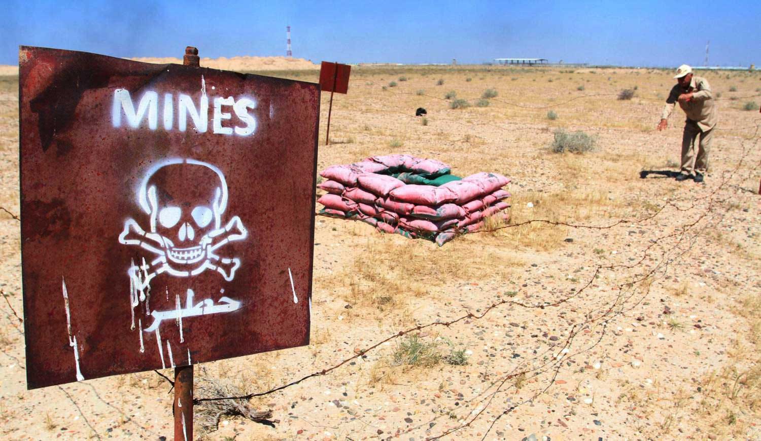 لە عێراق 60%ـی ناوچە مینڕێژکراوەکان پاککراونەتەوە