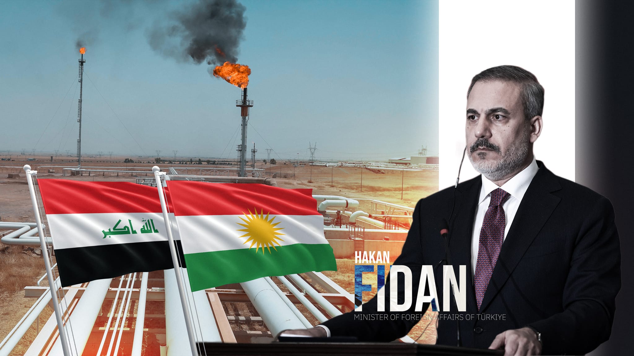 هاکان فیدان: ڕاگرتنی هەناردەی نەوتی هەرێمی کوردستان زیانی بۆ عێراق هەبوو