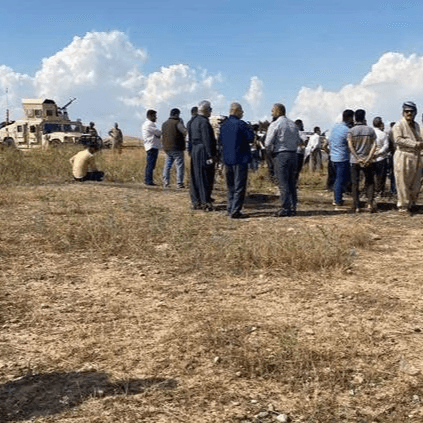 سوپای عێراق چوار جووتیاری كورد لە شەناغە دەستگیر دەكات