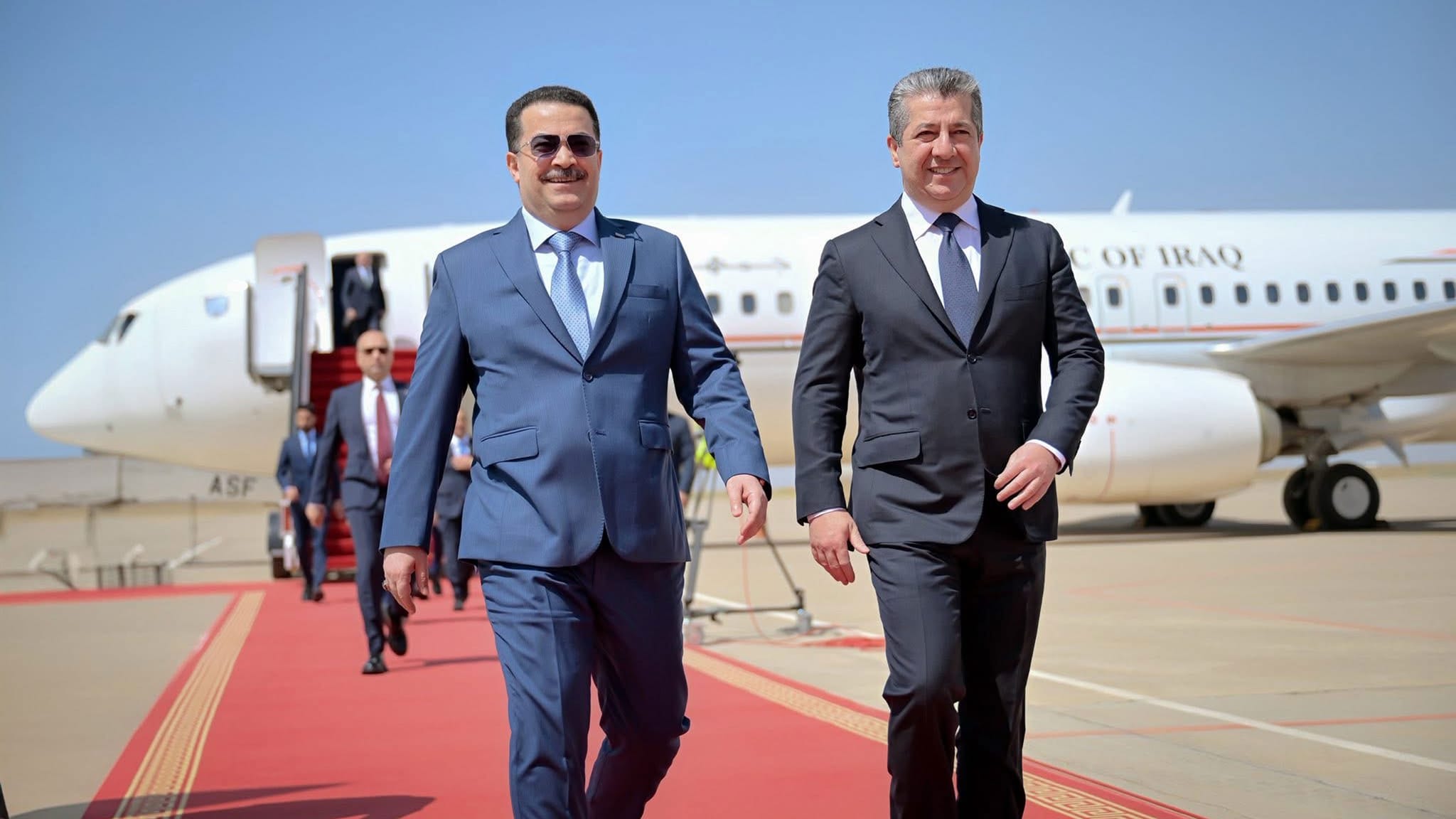 سوودانی گەیشتە هەولێر