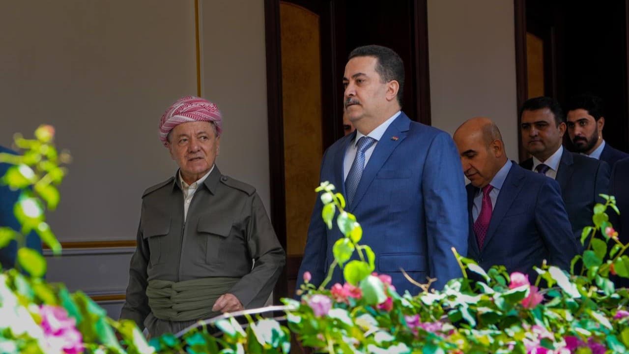 سوودانی بۆ سەرۆک بارزانی جەخت لە پرەنسیپی هاوبەشی نیشتمانی دەکاتەوە