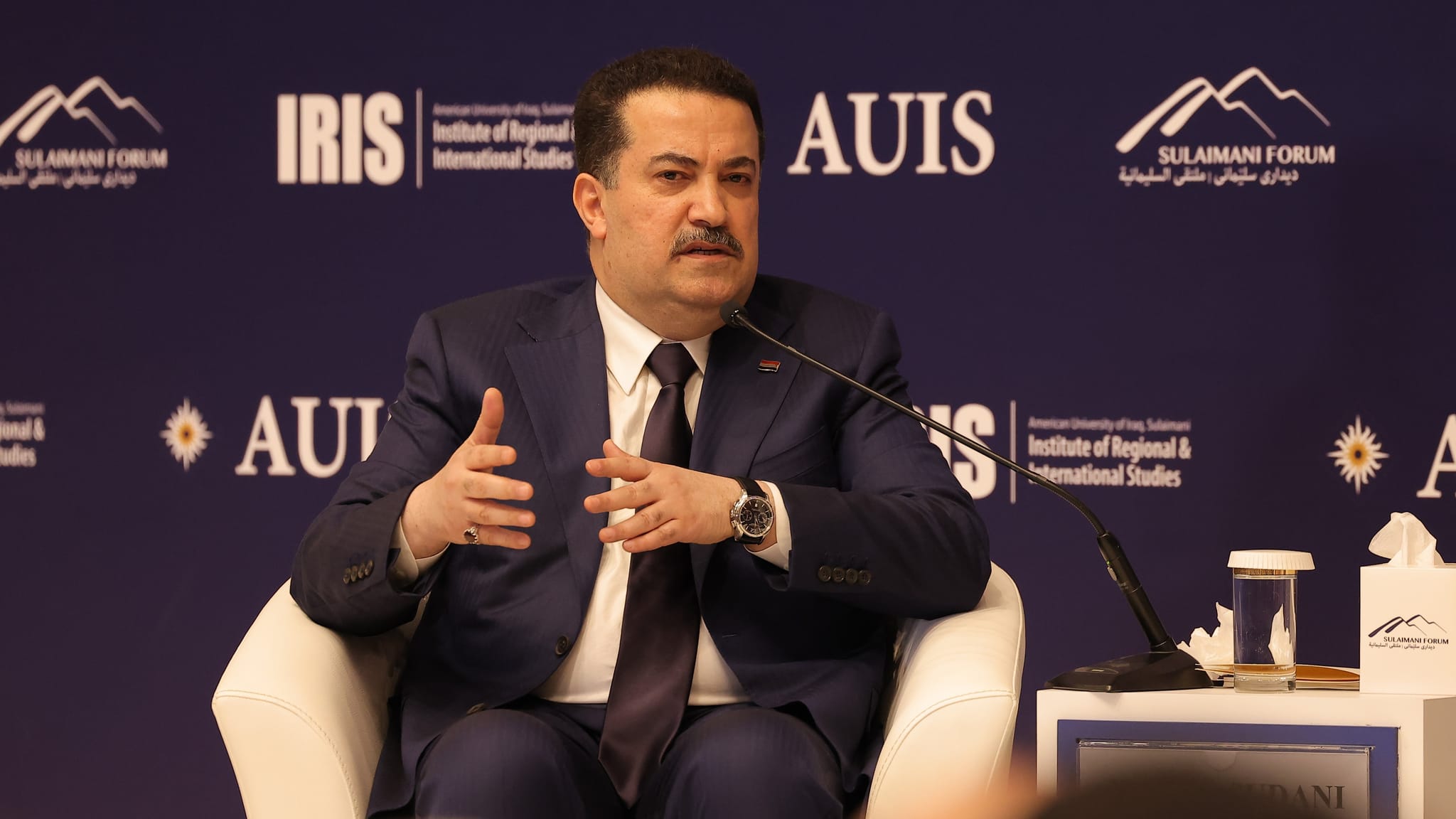 سوودانی: دەبێت حەشدی شەعبی لەژێر فەرمانی فەرماندەی گشتیی هێزە چەکدارەکان بێت