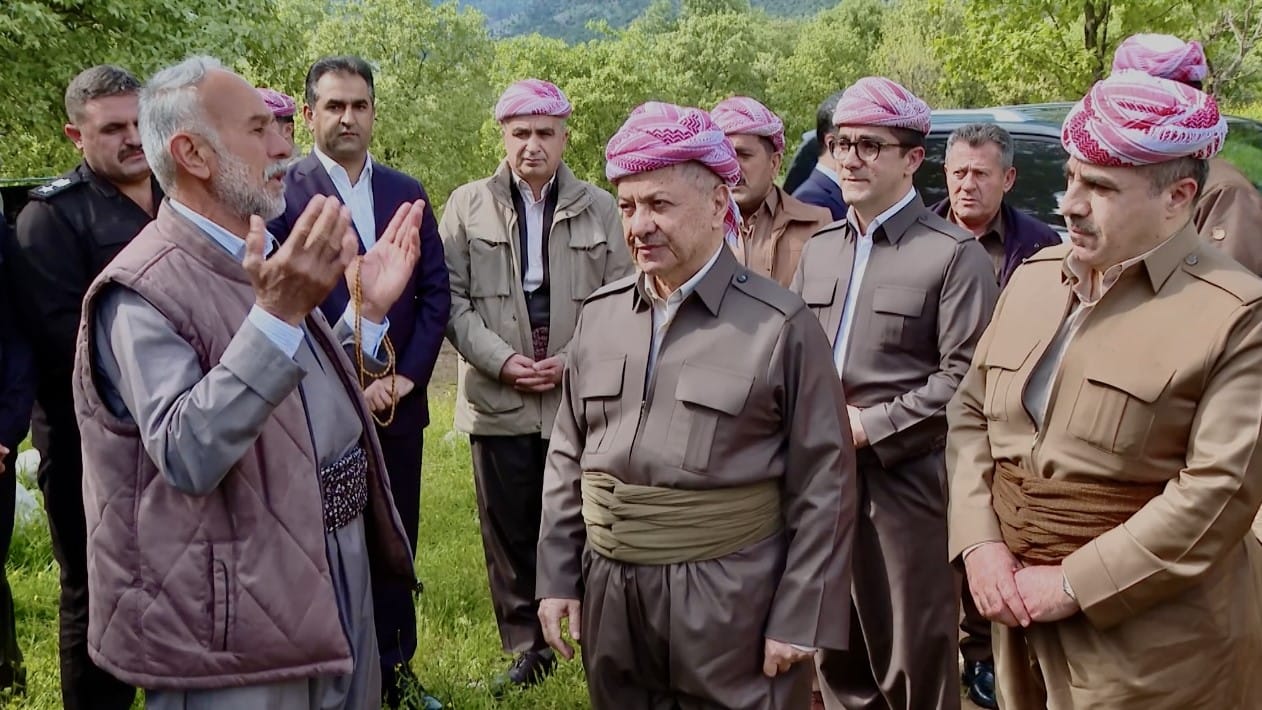 سەرۆک بارزانی سەردانی باوکی ئاڤێستا دەكات