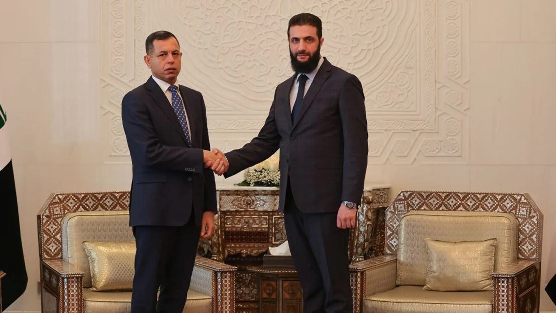 شاندی عێراق لەگەڵ ئەحمەد شەرع کۆدەبێتەوە