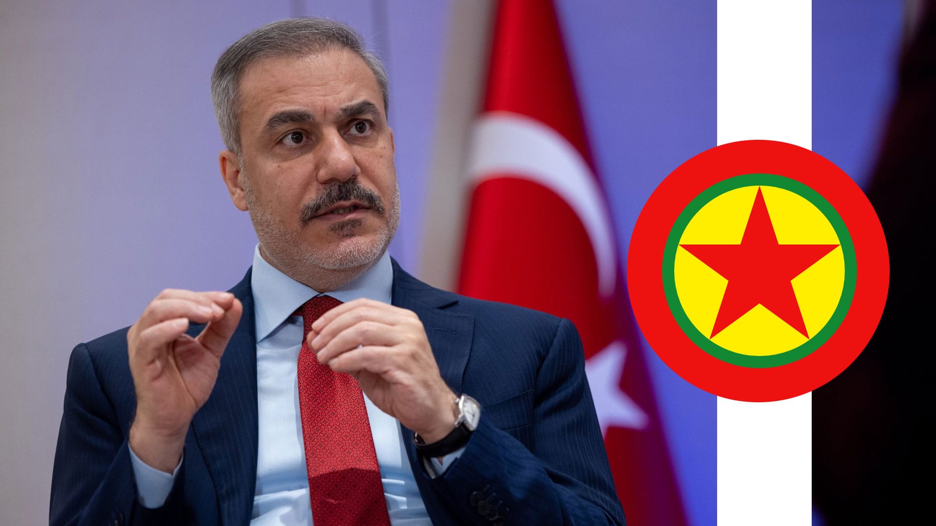 هاکان فیدان: سێ ڕێگا لەبەردەم پەکەکەدان و دەبێت یەکێکیان هەڵبژێرێت