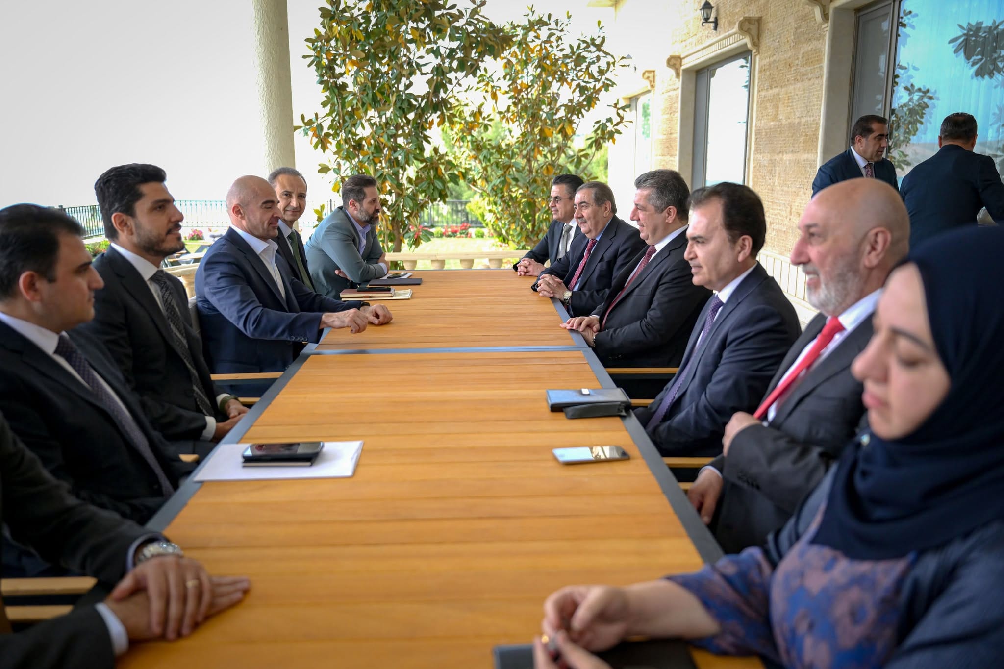 کۆبوونەوەی شاندی باڵای یەکێتی و پارتی کۆتایی هات