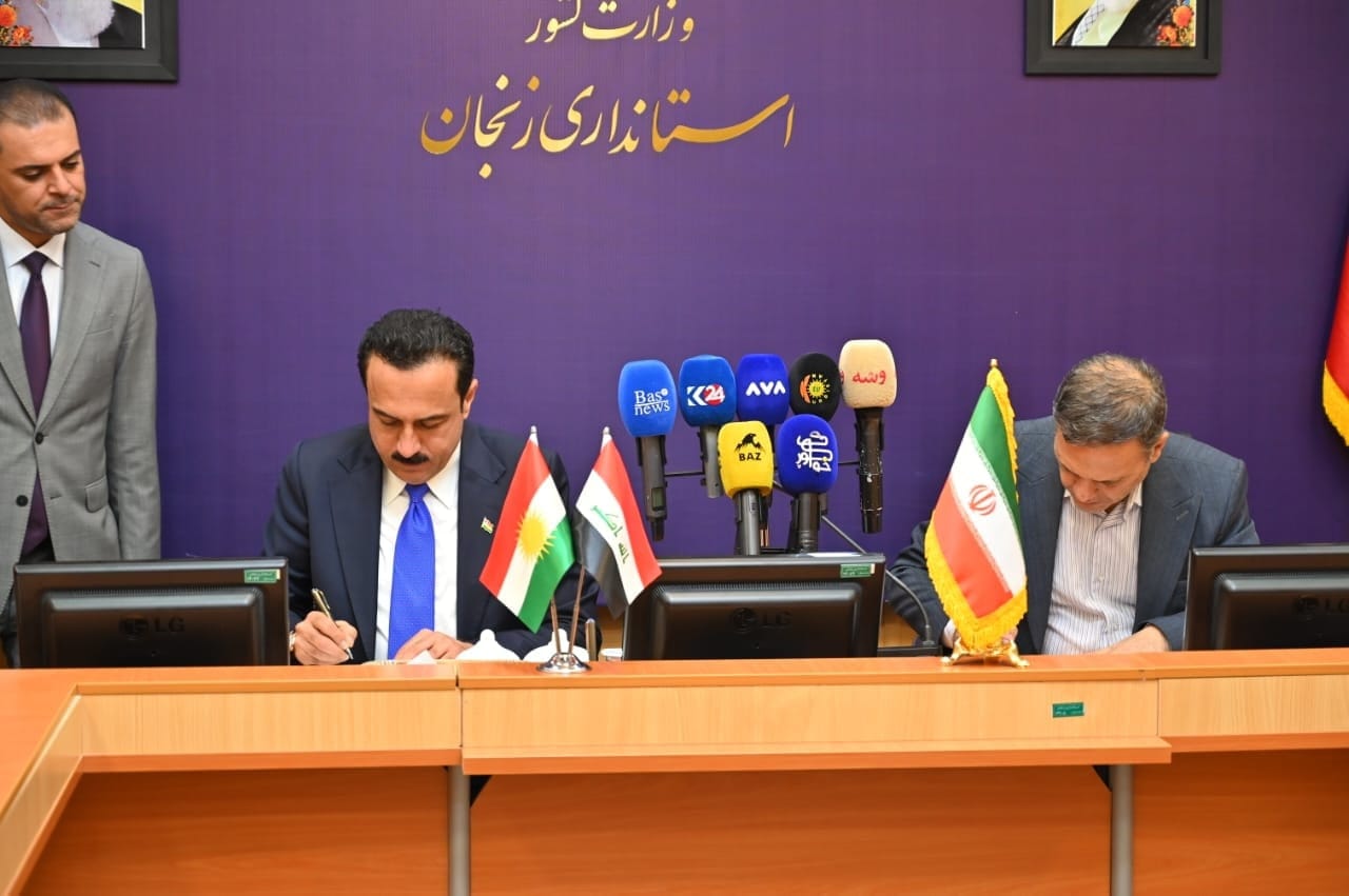 لێکتێگەیشتنێک لەنێوان پارێزگاری هەولێر و زنجان واژۆ دەکرێت