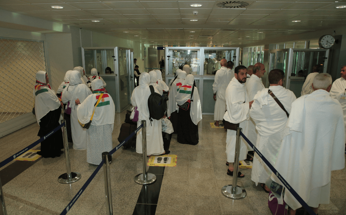 8ـی ئایار یەکەم کاروانی حاجیان بەرەو سعودیە بەڕێدەکەوێت