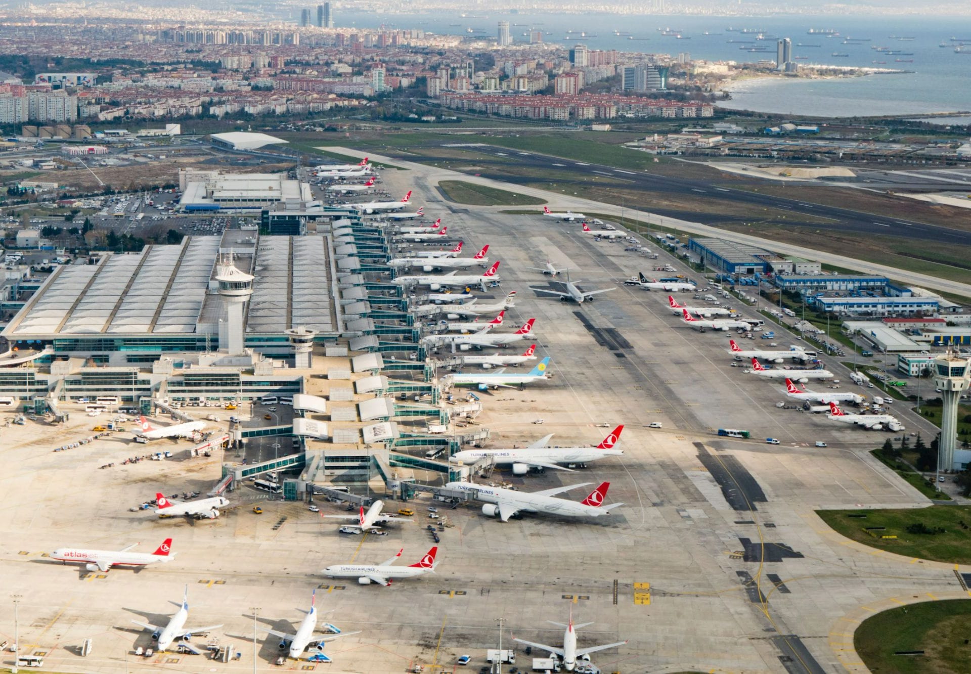 گەشتەکانی فڕۆکەخانەی ئیستەنبووڵ لە ڕیزبەندی یەکەمینەکانی وڵاتانی ئەوروپایە