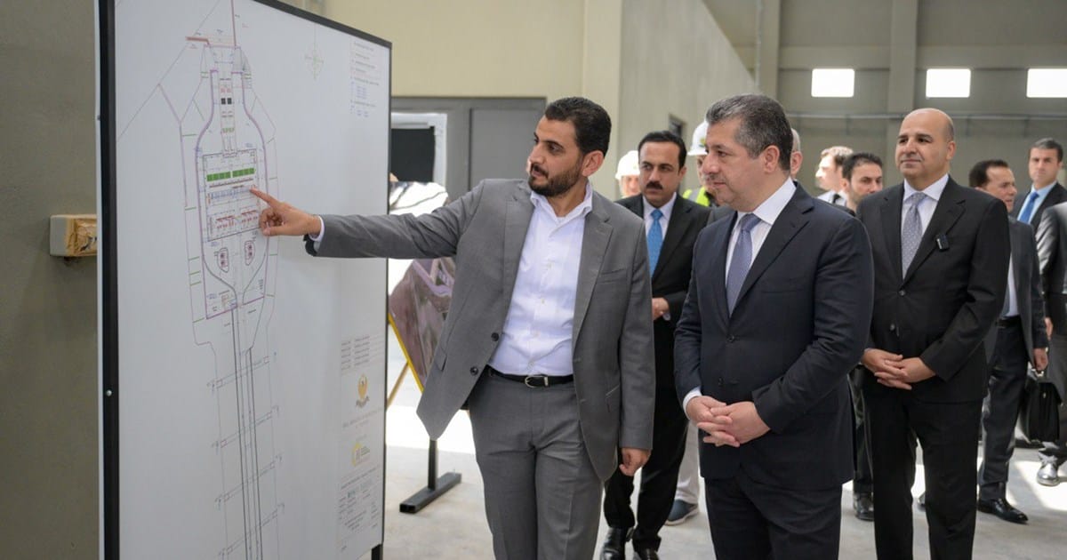 پڕۆژەی فریاگوزاریی خێرای ئاوی هەولێر پێش وادەی خۆی تەواو دەکرێت