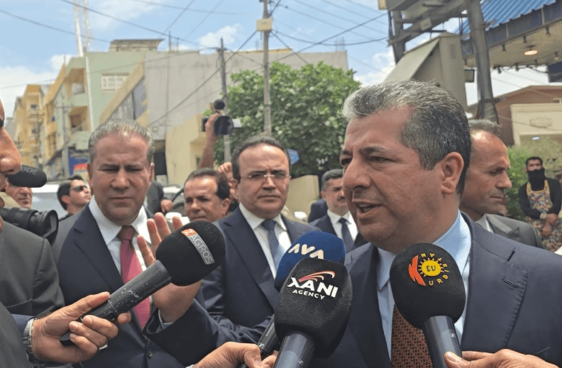 مەسرور بارزانی پرۆژەی کارەبای 24 کاتژمێری لە دهۆک بەسەردەکاتەوە