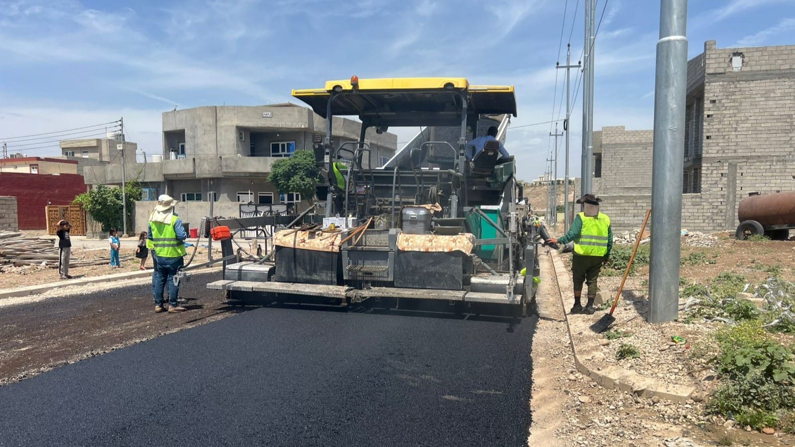 ژمارەیەك پرۆژەی خزمەتگوزاری لە شارەدێی ڕۆڤیا جێبەجێ دەكرێن