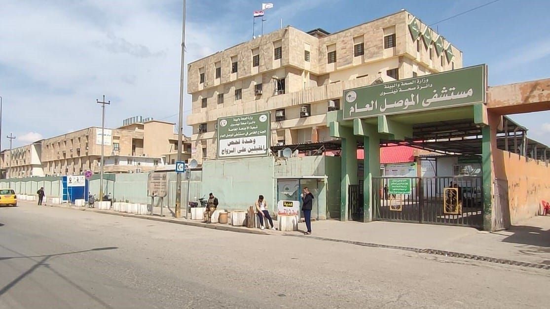 دوو تووشبووی تای خوێنبەروون لە مووسڵ نەخۆشخانە جێدەهێڵن