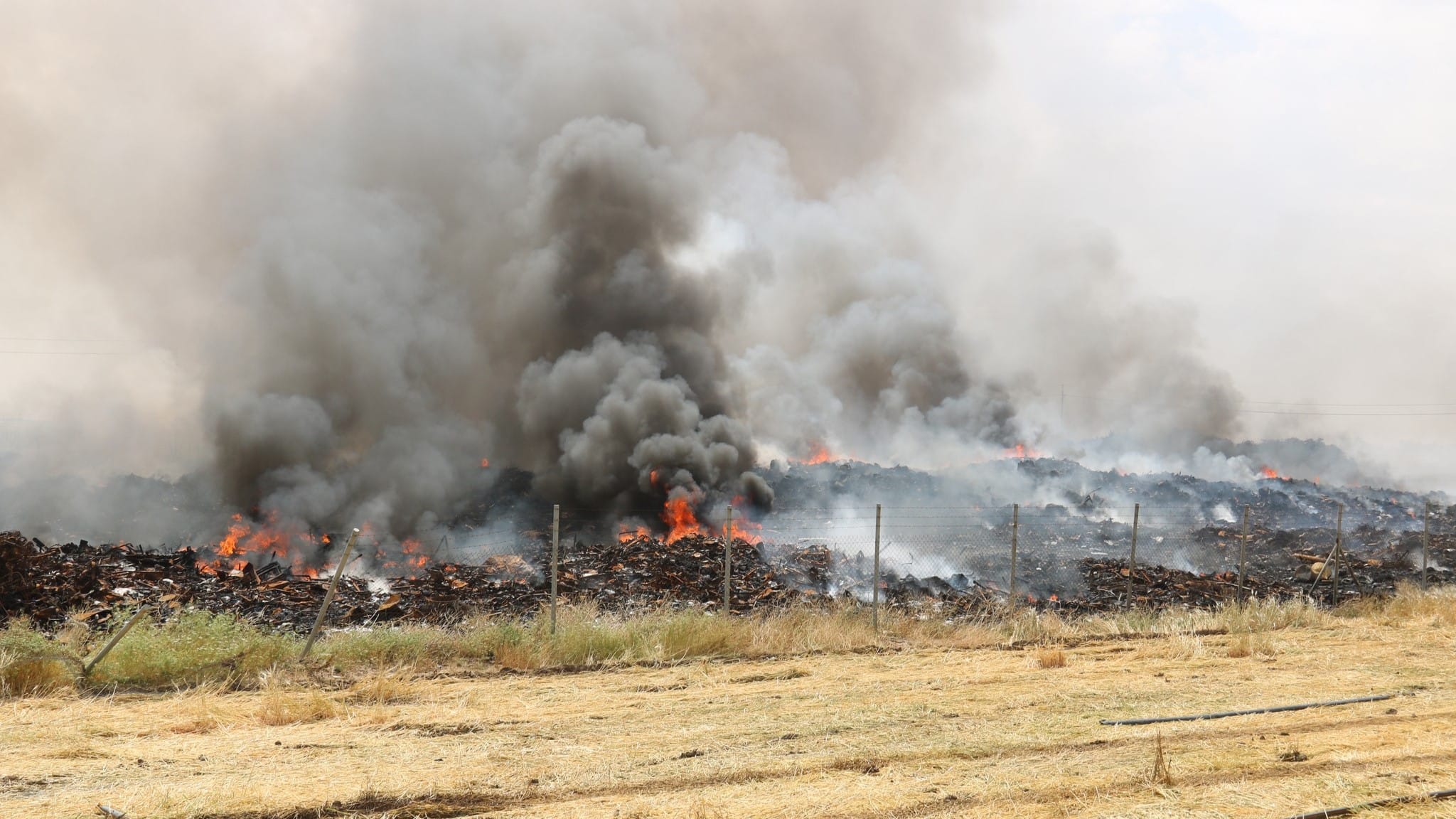 ژینگەی هەولێر سكاڵا لەسەر سووتاندنی هەزاران تۆن پاشماوە تۆمار دەكات