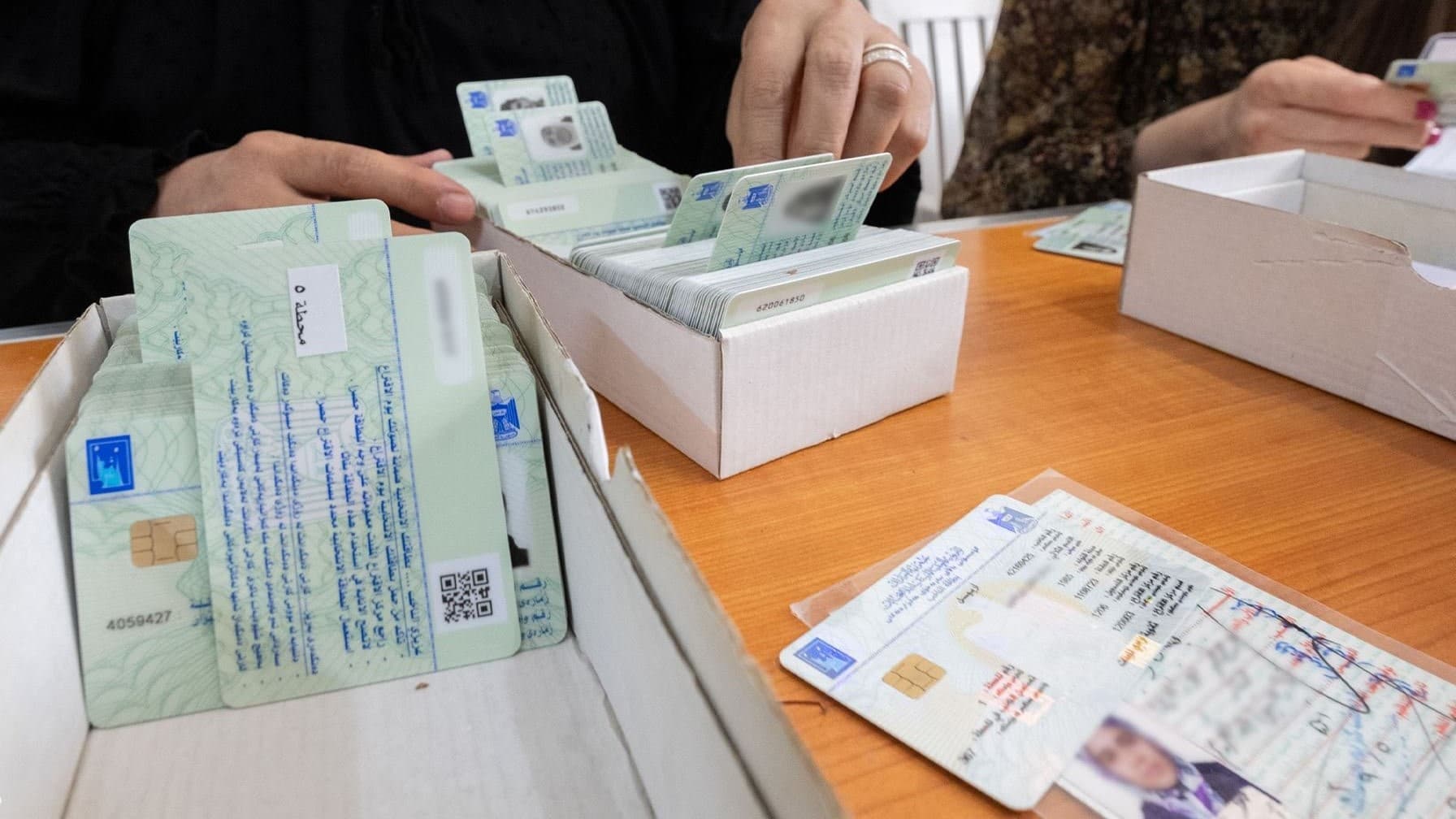 كۆمیسیۆن: نزیكەی ملیۆنێك و 300 هەزار كەس كارتی دەنگدانیان نوێ كردووەتەوە