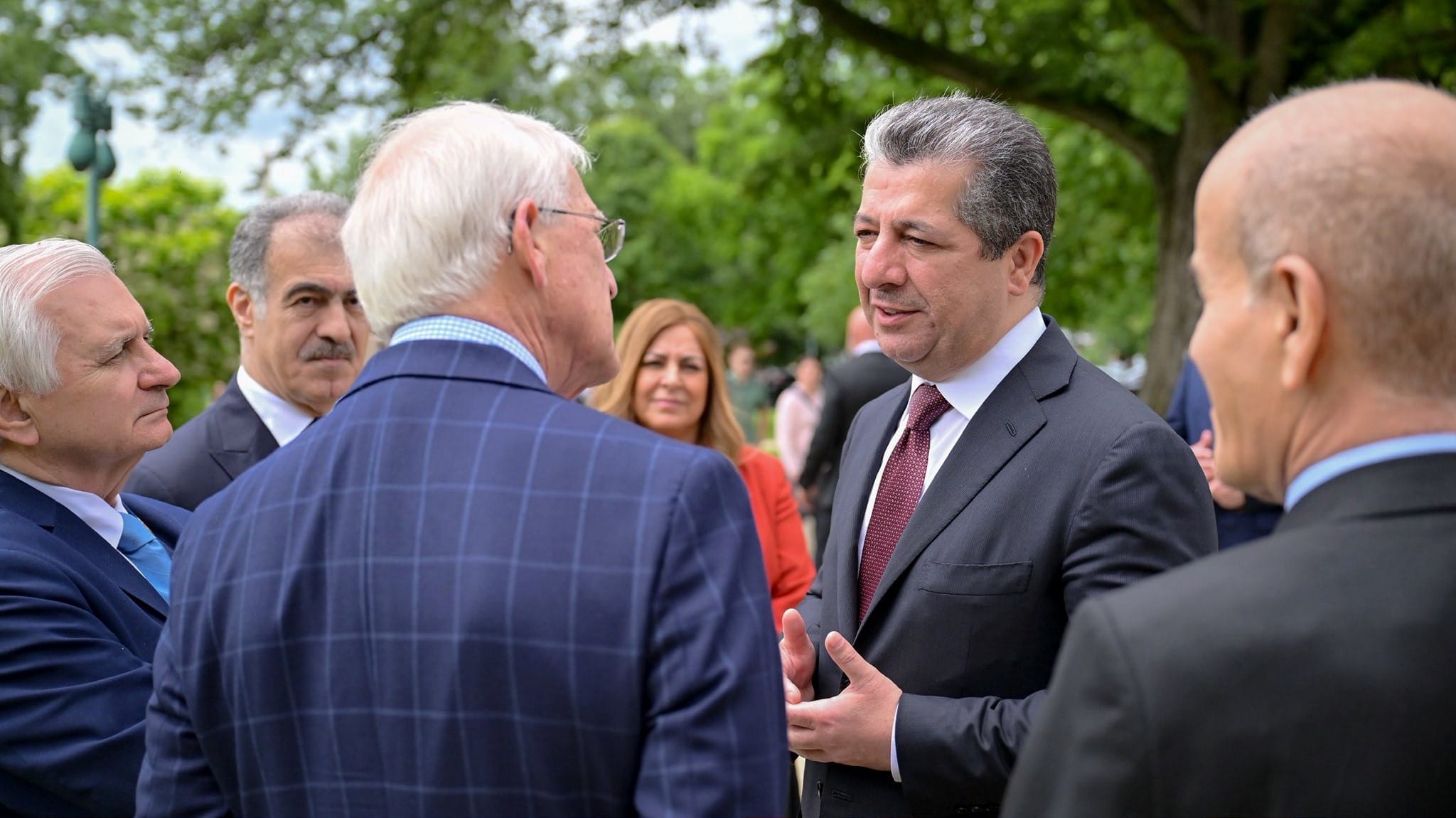 مەسرور بارزانی لەگەڵ دوو سیناتۆری ئەنجوومەنی پیرانی ئەمریكا كۆدەبێتەوە