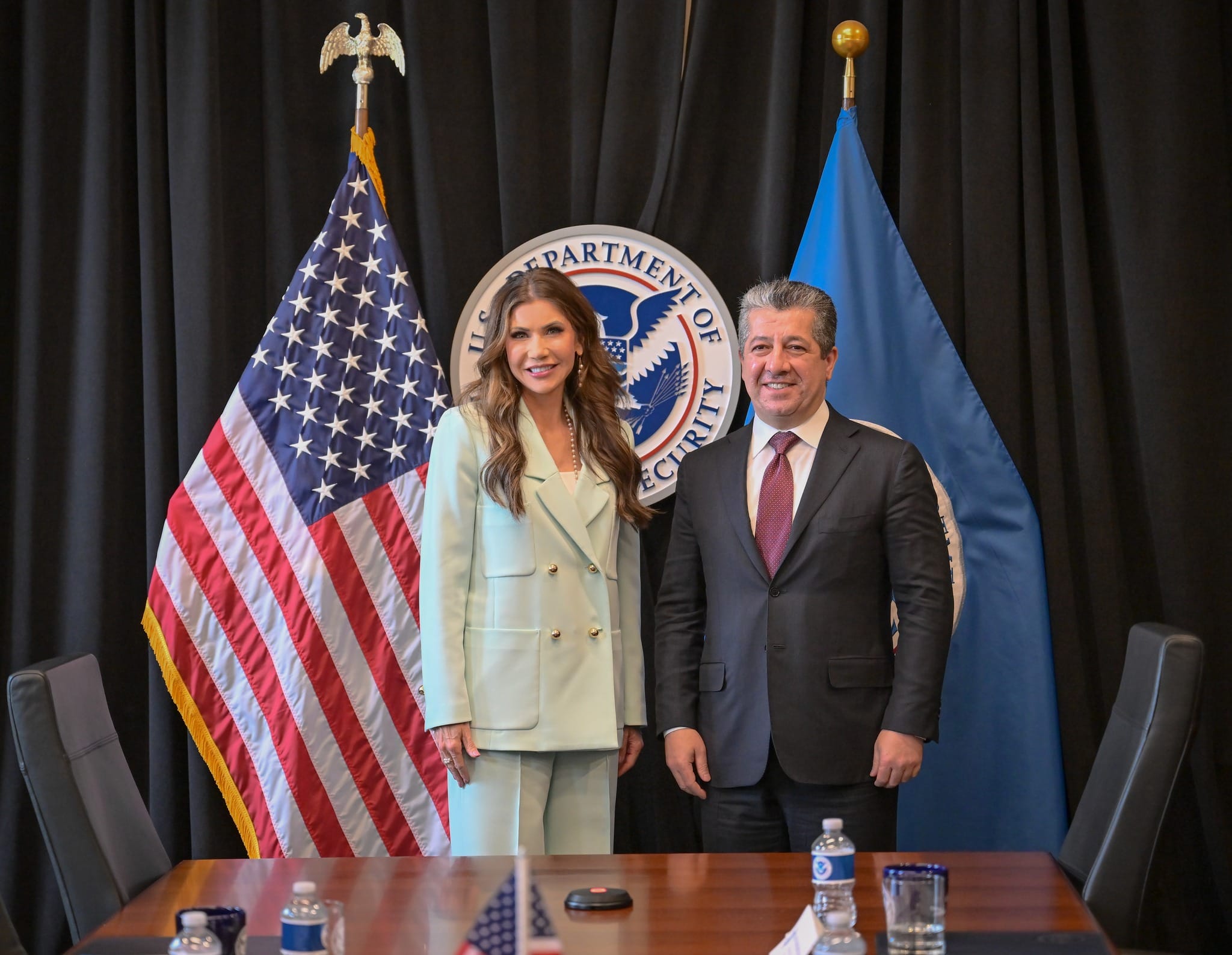 سەرۆکوەزیران مەسرور بارزانی لەگەڵ وەزیری ئاسایشی ناوخۆی ئەمەریکا کۆدەبێتەوە