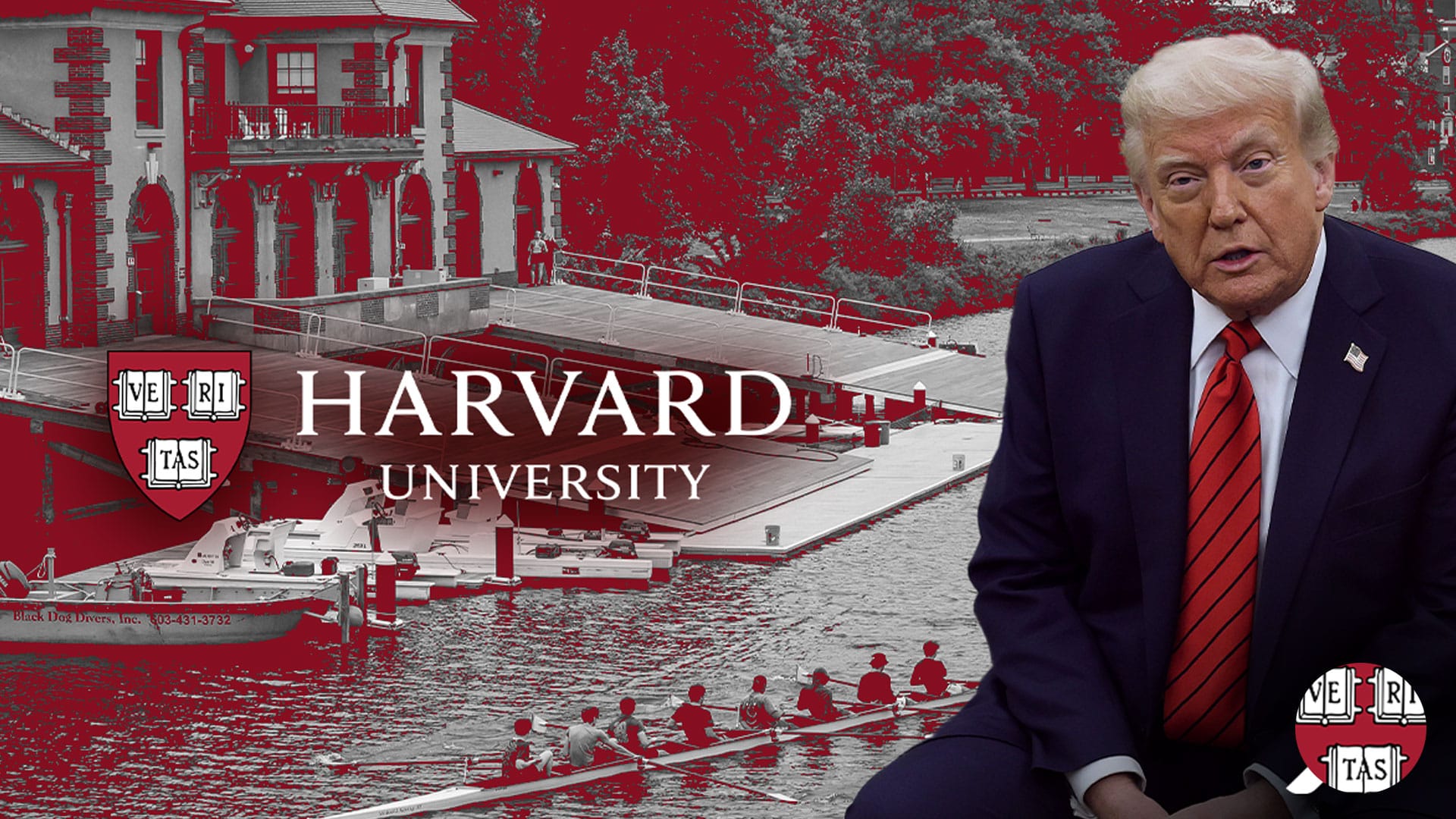 ترەمپ قوتابیانی نێودەوڵەتیی زانکۆی هارڤارد دەردەکات