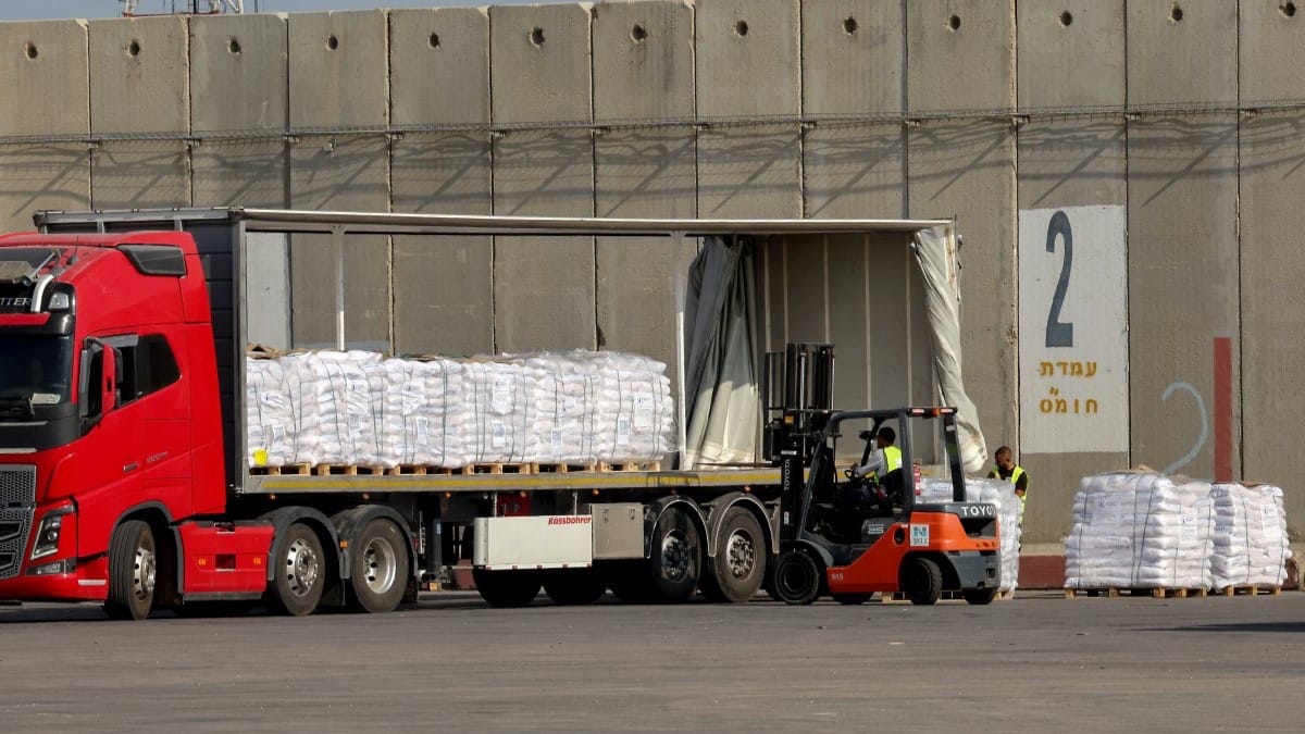 ئیسرائیل تۆمەتبار دەکرێت بە دیار نەمانی 23 بارهەڵگری هاوکارییەکانی غەززە