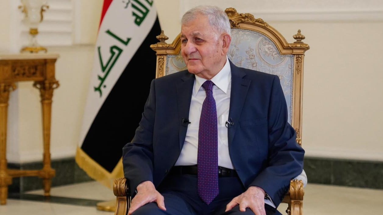 سەرۆککۆماری عێراق: هۆکاری کێشەکانی نێوان هەولێر و بەغدا نەبوونی یاسای نەوت و غازە