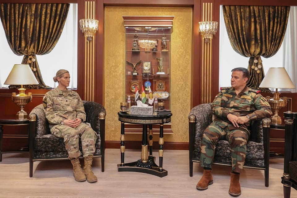 ئەمریكا جەخت لە پشتیوانی سەربازی بۆ هێزەکانی پێشمەرگە دەكاتەوە