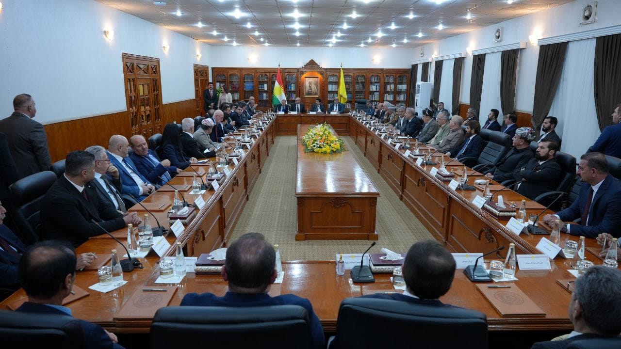 كۆبوونەوەی لایەنە كوردستانییەكان بە بەشداری 38 حیزب و لایەن بەڕێوەچوو