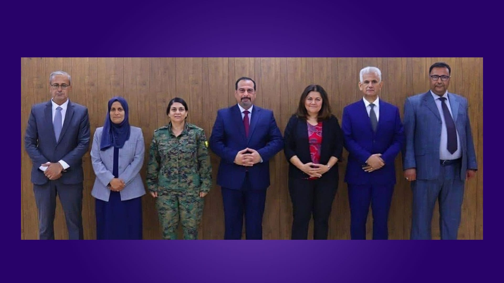 شاندێکی ئیدارەی خۆبەڕێوەبەری ڕۆژئاوای کوردستان بەرەو دیمەشق بەڕێکەوت