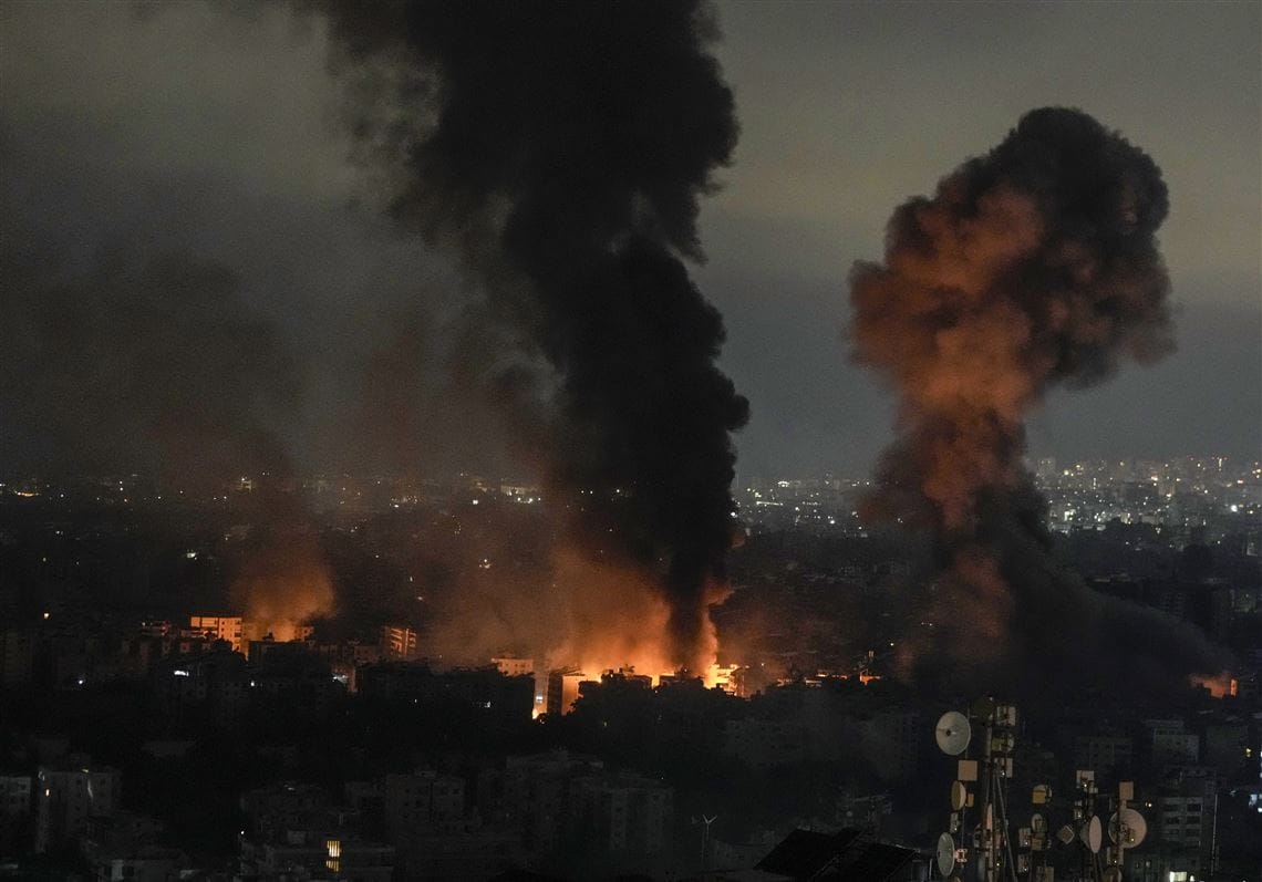 ئیسرائیل باشووری بەیرووت بۆردوومان دەکات