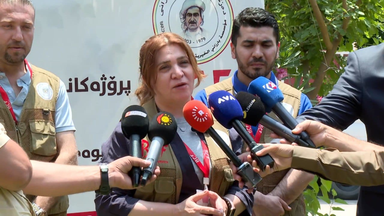 دەزگای خێرخوازیی بارزانی قوربانی دەکات